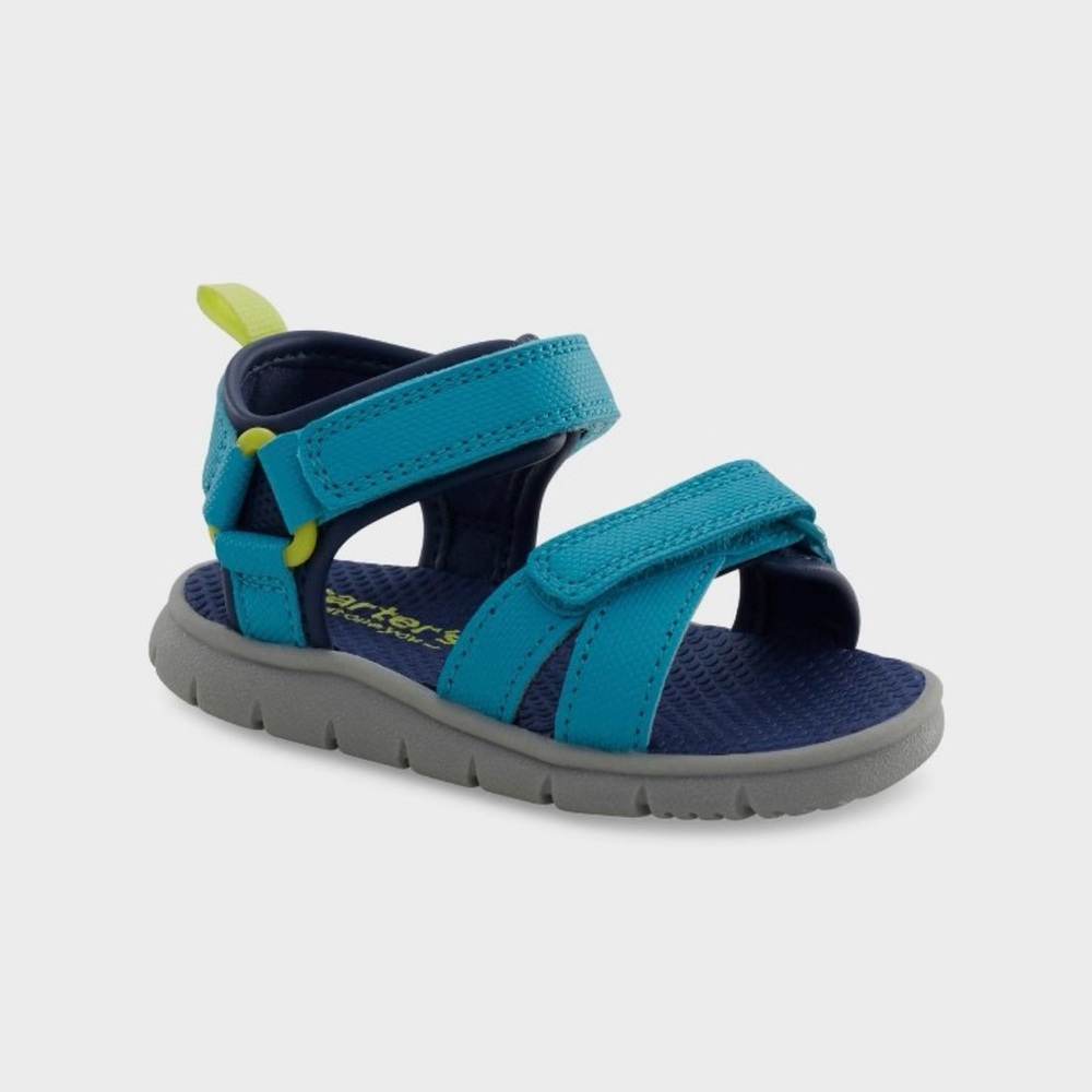 Carter's Just One You Baby Boy's Solid Fisherman Sandals - Size 4 New